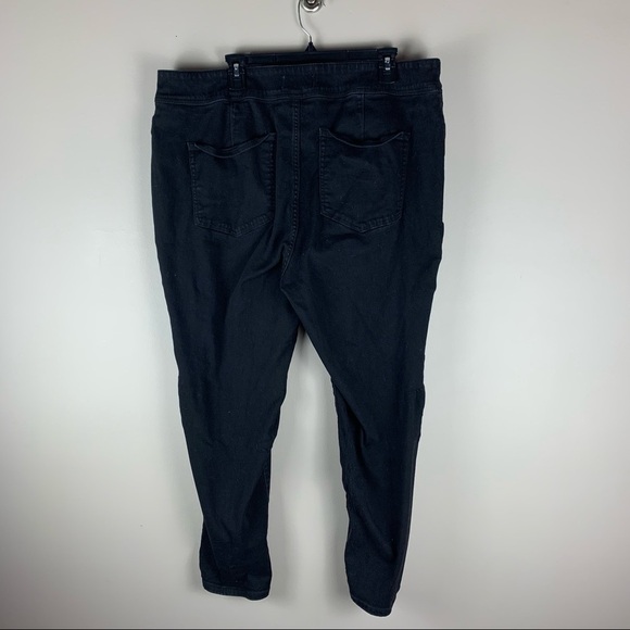 Lane Bryant Black Hi-Rise Signature Fit Jeggings size 22 - Picture 7 of 8